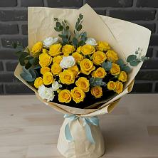 Букет цветов из:  Розы в Комсомольске-на-Амуре