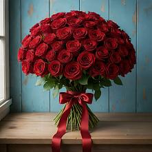 Букет Красные розы Блэк Меджик в Комсомольске-на-Амуре