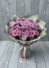 Букет цветов из:  Хризантемы в Комсомольске-на-Амуре