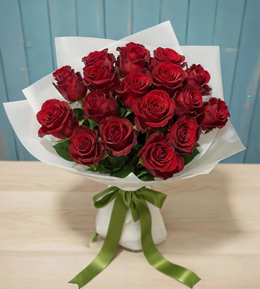 Букет Красные розы в Комсомольске-на-Амуре