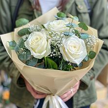 Букет цветов из:  Розы в Комсомольске-на-Амуре