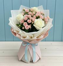 Букет цветов из:  Розы в Комсомольске-на-Амуре