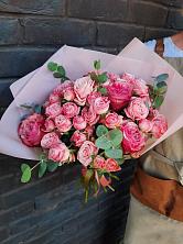 Букет цветов из:  Розы в Комсомольске-на-Амуре