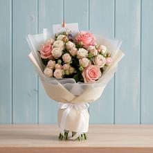 Букет цветов из:  Розы в Комсомольске-на-Амуре