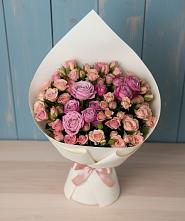 Букет цветов из:  Розы в Комсомольске-на-Амуре